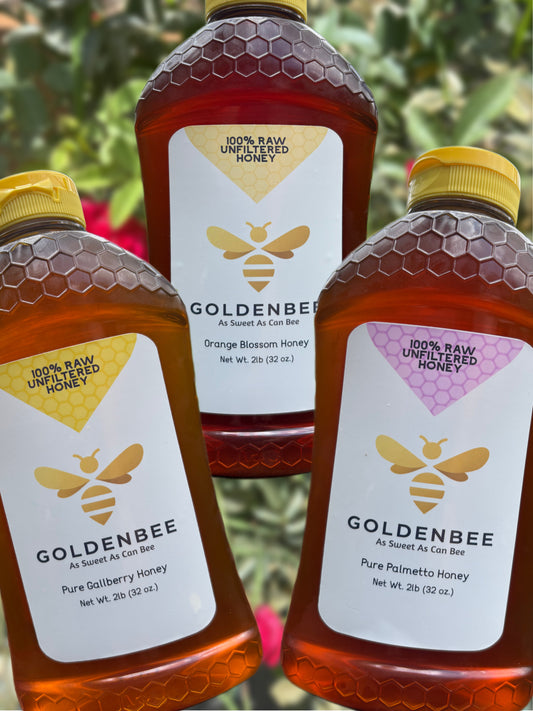 GoldenBee Honey Sampler 3-Pack